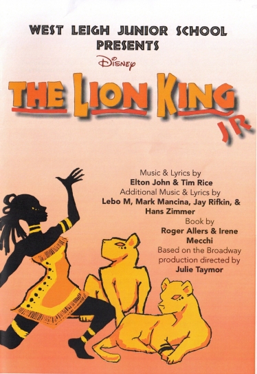 West Leigh Junior School put on performance of ‘The Lion King Junior’